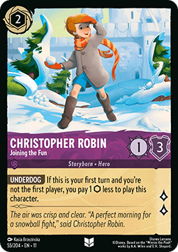 Christopher Robin - Joining the Fun [11WSP-55] (Winterspell) (Uncommon)