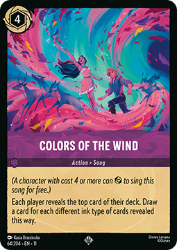 Colors of the Wind (V.1) [11WSP-64] (Winterspell) (Super Rare)