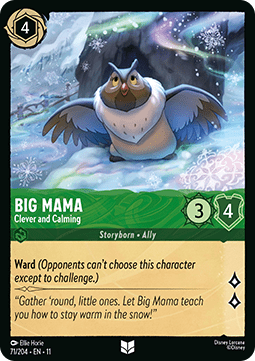 Big Mama - Clever and Calming [11WSP-71] (Winterspell) (Uncommon)
