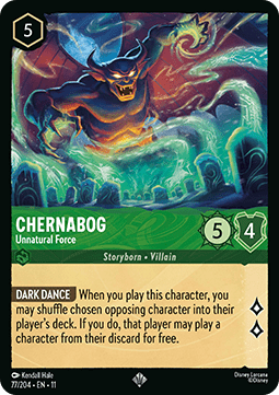 Chernabog - Unnatural Force [11WSP-77] (Winterspell) (Super Rare)