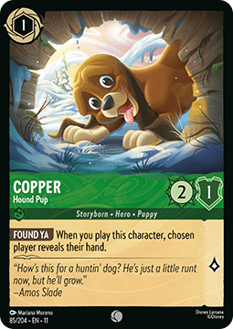 Copper - Hound Pup [11WSP-85] (Winterspell) (Common)