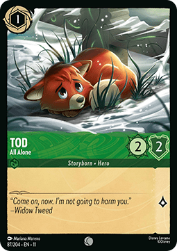 Tod - All Alone [11WSP-87] (Winterspell) (Common)