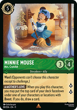 Minnie Mouse - Mrs. Cratchit (V.1) [11WSP-88] (Winterspell) (Rare)