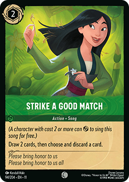 Strike a Good Match [11WSP-94] (Winterspell) (Common)