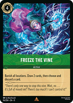 Freeze the Vine (V.1) [11WSP-96] (Winterspell) (Rare)