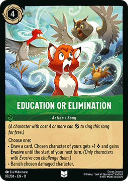 Education or Elimination [11WSP-97] (Winterspell) (Uncommon)