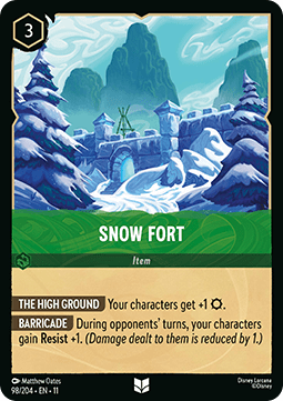 Snow Fort [11WSP-98] (Winterspell) (Uncommon)