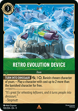 Retro Evolution Device [11WSP-100] (Winterspell) (Rare)