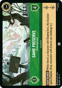 Game Preserve - Protected Land [11WSP-102] (Winterspell) (Common)