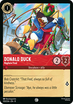 Donald Duck - Nephew Fred [11WSP-105] (Winterspell) (Common)