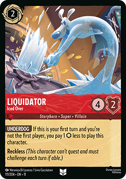 Liquidator - Iced Over [11WSP-111] (Winterspell) (Uncommon)