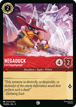 Negaduck - Evil Doppelganger [11WSP-115] (Winterspell) (Common)
