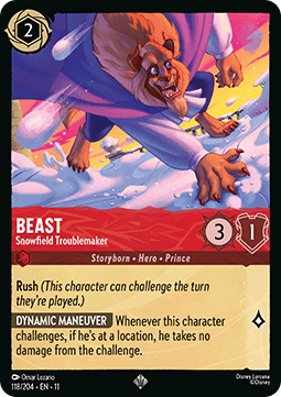 Beast - Snowfield Troublemaker [11WSP-118] (Winterspell) (Super Rare)