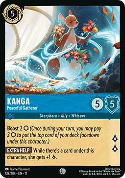 Kanga - Peaceful Gatherer [11WSP-138] (Winterspell) (Common)