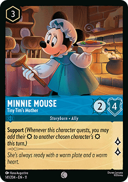 Minnie Mouse - Tiny Tim's Mother [11WSP-141] (Winterspell) (Common)