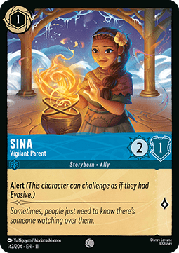 Sina - Vigilant Parent [11WSP-142] (Winterspell) (Common)