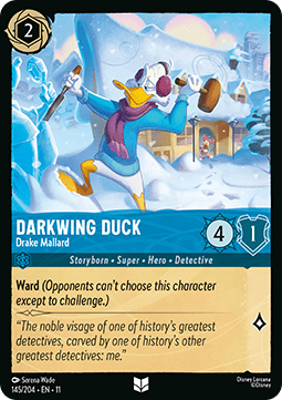 Darkwing Duck - Drake Mallard [11WSP-145] (Winterspell) (Uncommon)