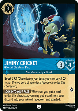 Jiminy Cricket - Ghost of Christmas Past (V.1) [11WSP-146] (Winterspell) (Uncommon)
