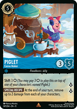 Piglet - Cocoa Maker [11WSP-147] (Winterspell) (Rare)