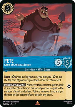 Pete - Ghost of Christmas Future [11WSP-154] (Winterspell) (Rare)