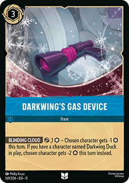 Darkwing's Gas Device [11WSP-169] (Winterspell) (Uncommon)