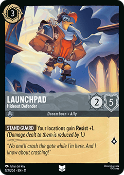 Launchpad - Hideout Defender [11WSP-172] (Winterspell) (Uncommon)
