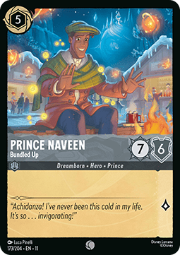 Prince Naveen - Bundled Up [11WSP-173] (Winterspell) (Common)