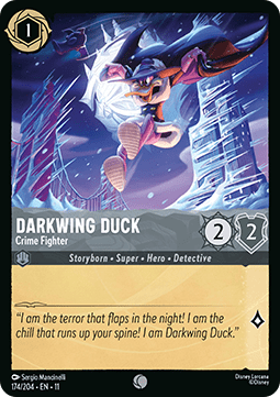 Darkwing Duck - Crime Fighter [11WSP-174] (Winterspell) (Common)