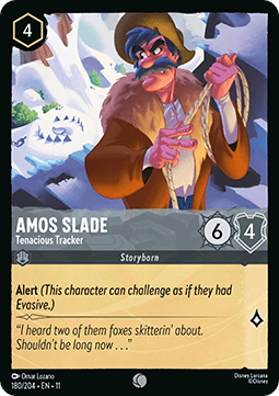 Amos Slade - Tenacious Tracker [11WSP-180] (Winterspell) (Common)