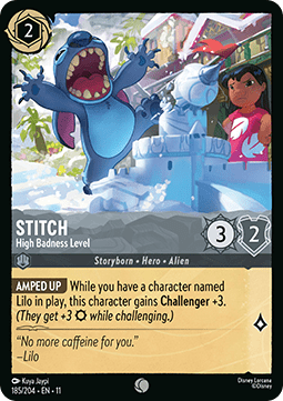 Stitch - High Badness Level [11WSP-185] (Winterspell) (Common)