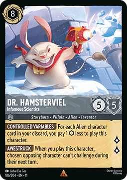 Dr. Hamsterviel - Infamous Scientist [11WSP-186] (Winterspell) (Rare)