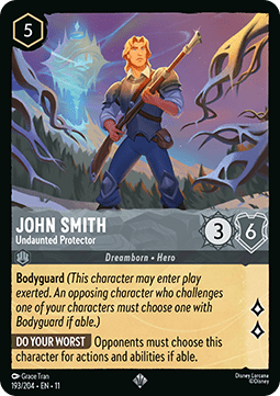 John Smith - Undaunted Protector [11WSP-193] (Winterspell) (Super Rare)