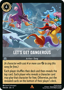 Let's Get Dangerous (V.1) [11WSP-198] (Winterspell) (Rare)