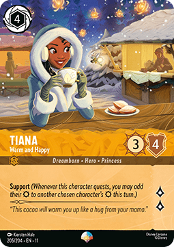 Tiana - Warm and Happy (V.2) [11WSP-205] (Winterspell) (Epic)