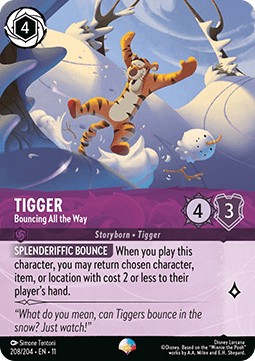 Tigger - Bouncing All the Way (V.2) [11WSP-208] (Winterspell) (Epic)