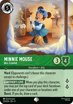 Minnie Mouse - Mrs. Cratchit (V.2) [11WSP-213] (Winterspell) (Epic)