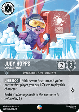 Judy Hopps - Snowball Patrol (V.2) [11WSP-221] (Winterspell) (Epic)