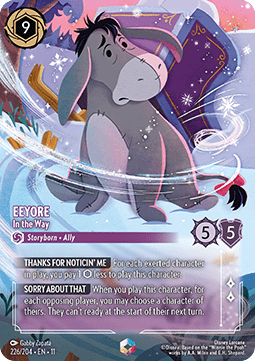 Eeyore - In the Way (V.2) [11WSP-226] (Winterspell) (Enchanted)