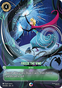 Freeze the Vine (V.2) [11WSP-231] (Winterspell) (Enchanted)