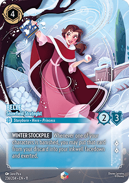 Belle - Snowfield Strategist (V.2) [11WSP-236] (Winterspell) (Enchanted)