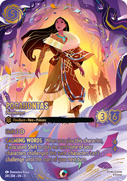Pocahontas - Peacekeeper (V.2) [11WSP-241] (Winterspell) (Iconic)