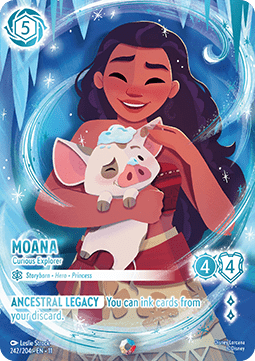 Moana - Curious Explorer (V.2) [11WSP-242] (Winterspell) (Iconic)