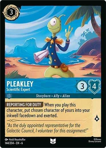 Pleakley - Scientific Expert [6AZS-144] (Azurite Sea) (Uncommon)