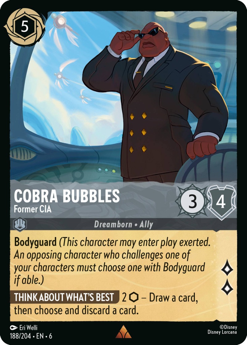 Cobra Bubbles - Former CIA [6AZS-188] (Azurite Sea) (Rare)