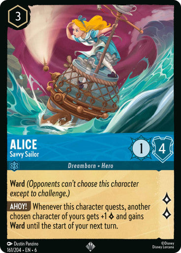 Alice - Savvy Sailor [6AZS-161] (Azurite Sea) (Rare)