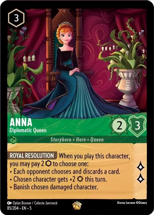 Anna - Diplomatic Queen (SS-85)