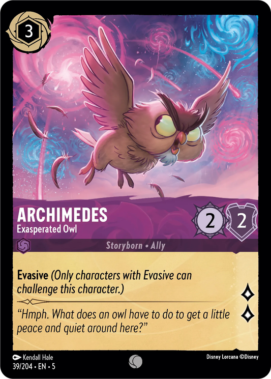 Archimedes - Exasperated Owl (SS-39)