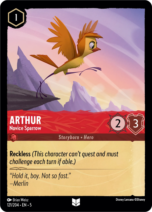 Arthur - Novice Sparrow (SS-121)