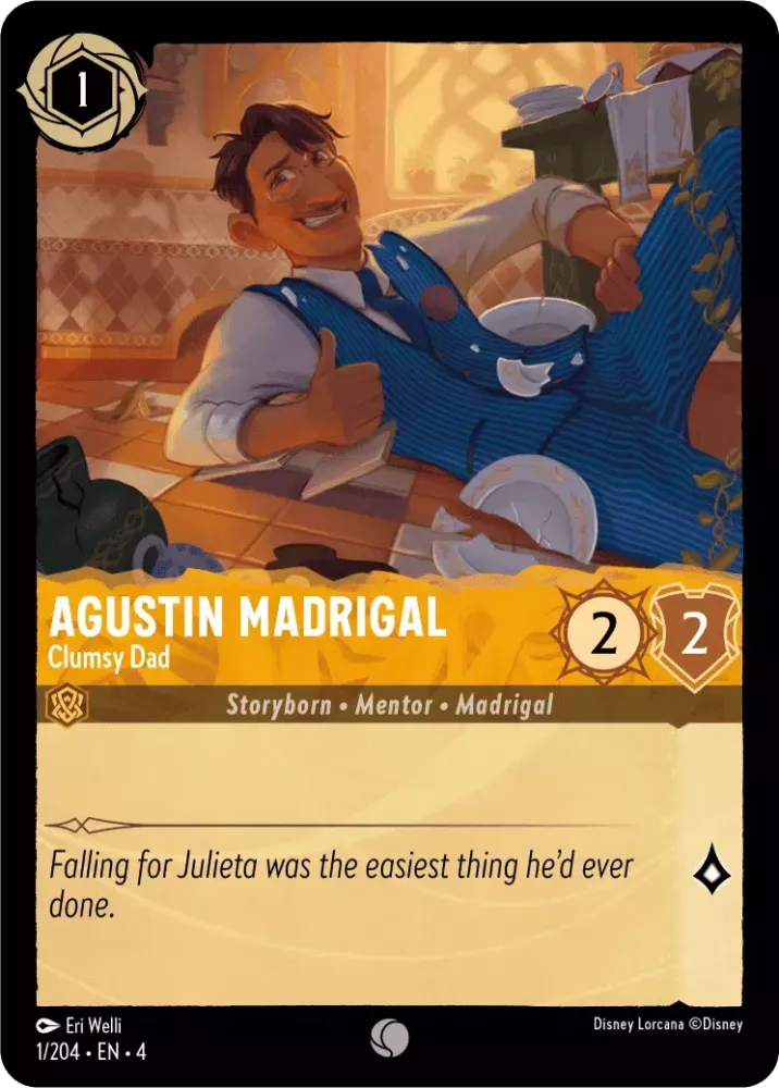 Agustin Madrigal - Clumsy Dad [4URS-1] (Ursula's Return) (Common)