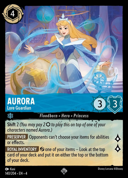 Aurora - Lore Guardian [4URS-140] (Ursula's Return) (Super Rare)